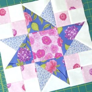 Pop Star Quilt Block – Free Pattern | AllFree.craftsforlove.com