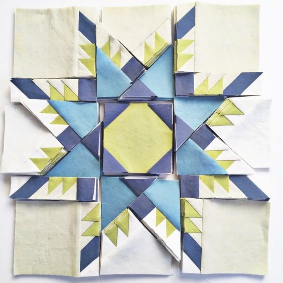 Feathered Star Quilt – Tutorial | All free - Crafts for love