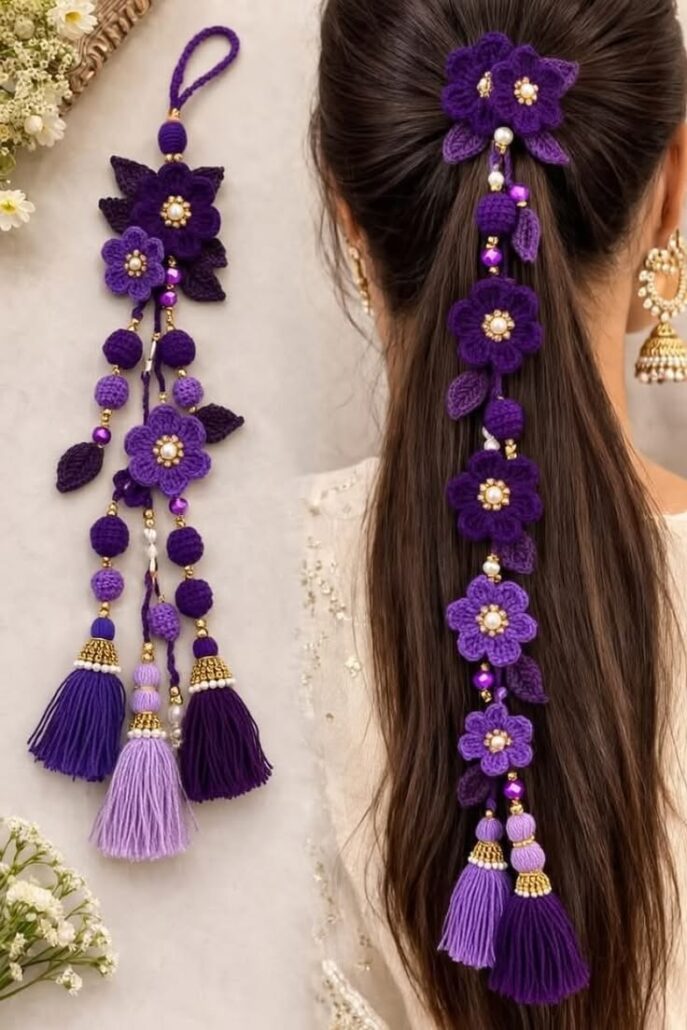 Simple Paranda Easy Floral Crochet Paranda – All free – Crafts for love