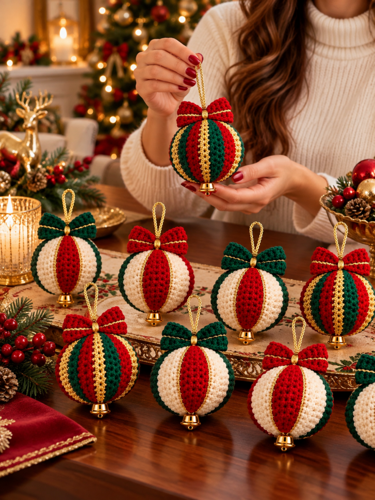 Ball Pattern Design Crochet Christmas Ball Ornament Pattern – All free – Crafts for love